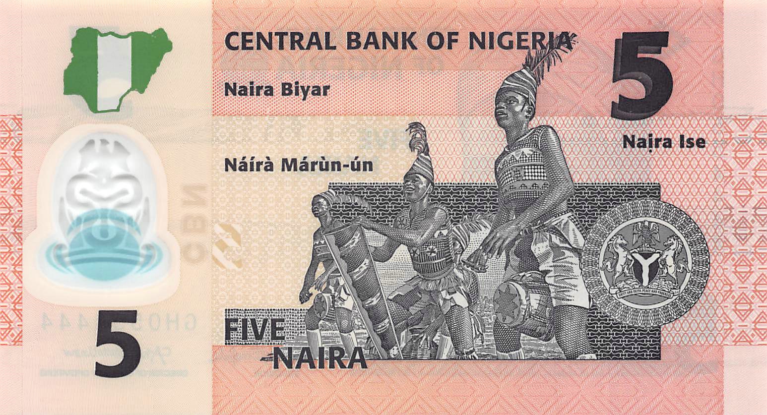 Nigeria Naira Unc Polymer Ngapn M Nigeria