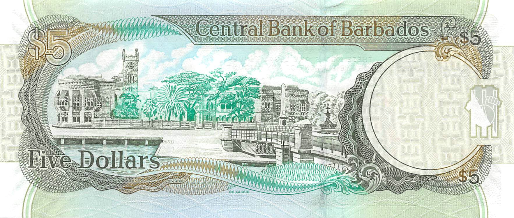 Barbados Dollars Unc