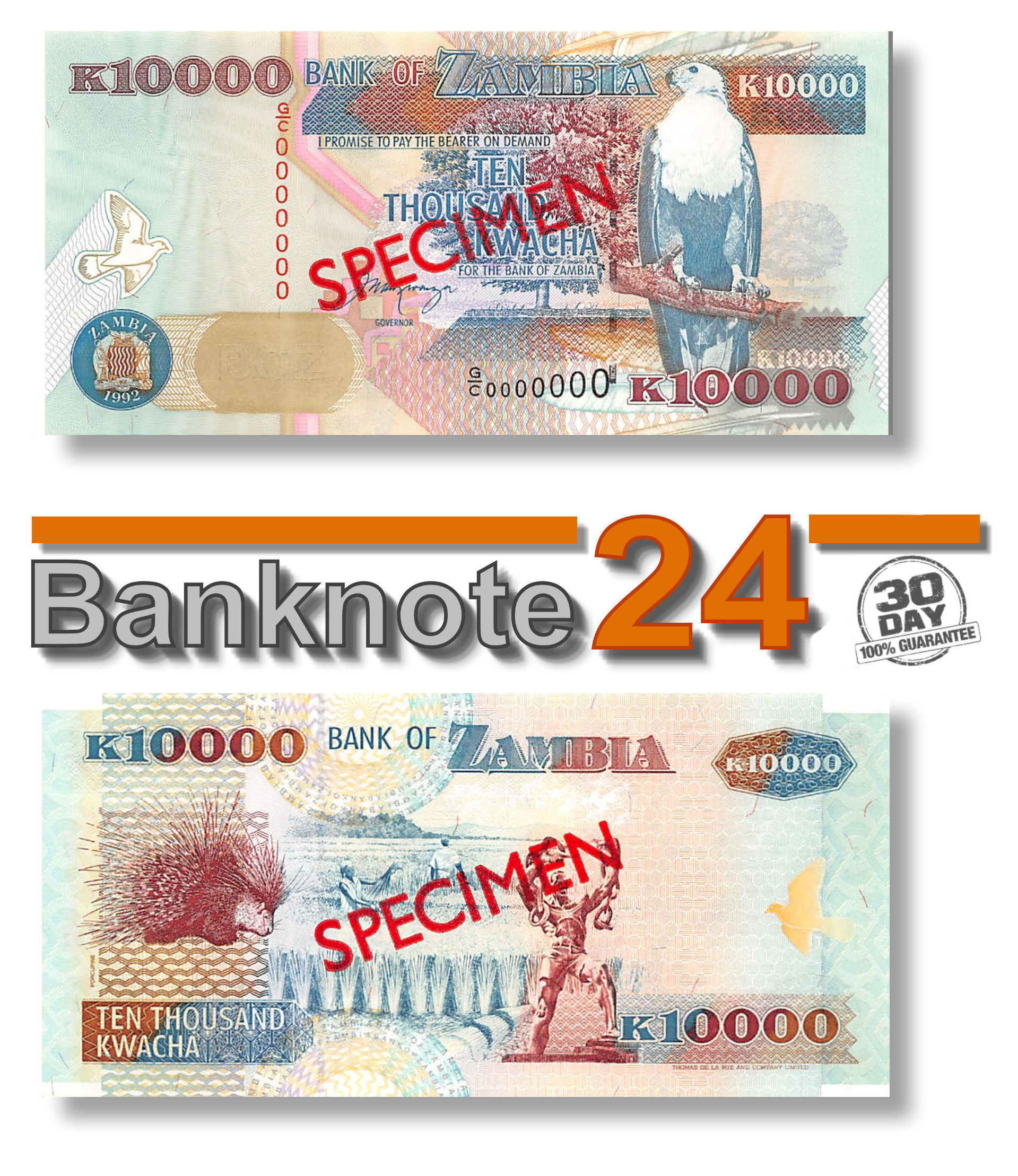 zambia-10-000-kwacha-1992-unc-specimen